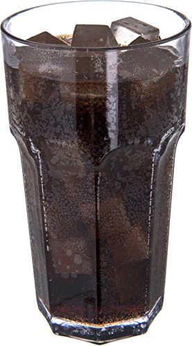 Carlisle FoodService Products Louis Tall Tumbler for Restaurants, Catering, Kitchens, Plastic, 32 Ounces, Clear, (Pack of 24) - size: 32 Ounces, style: 24 Pack