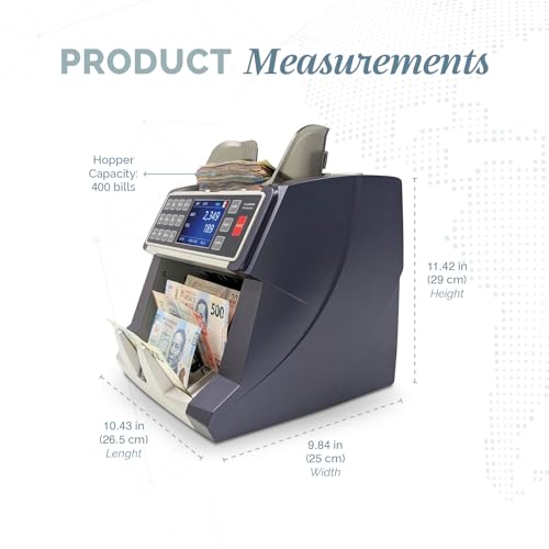 AccuBANKER AB7100 ValuePro Mixed Bill Counter, Serial Capture