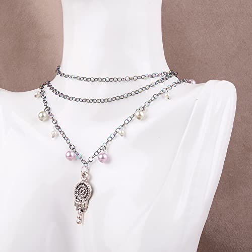 Craftdady 32.8 Feet Stainless Steel Rolo Cable Chain Link Multi-Color Round Cross Chain 3mm with Spool for Jewelry Pendant Necklace Bracelet Making - color: Multi-Colors, 10 Meters, 3x0.6mm