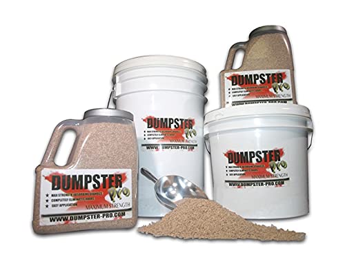 Garbage Deodorizer Maximum Strength Absorbing Granules Completely Eliminates Odors (20 Pounds) - size: 320 Ounce (Pack of 1)