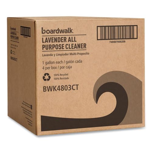 Boardwalk All Purpose Cleaner, Lavender Scent, 1 gal Bottle, 4/Carton
