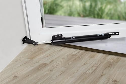 Wright Products EZ-Hold Standard Duty Storm & Screen Door Closer, Black - color: Black, style: Modern