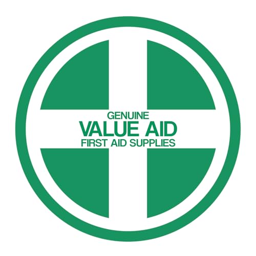 Value Aid HSE Compliant First Aid Kit for Workplace, Home & Car - CE Marked Contents, Double-Clasp Case with Handle - Complete Set for 1-10 People Includes Plasters, Bandages & Medical Supplies - style: 1-10 Person First Aid Kit