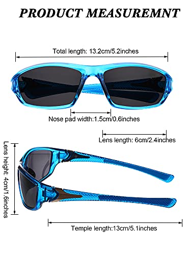 Frienda 6 Pack Polarized Sport Sunglasses for Men Outdoor - color: Classic Colors