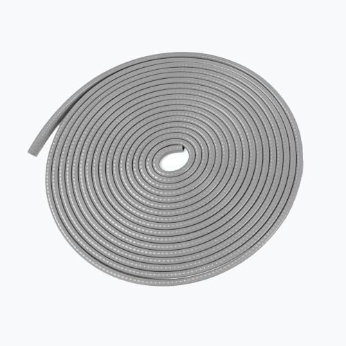 16.4 Ft Rubber Car Door Edge Guards, U Shape Edge Trim, Gray - color: Grey