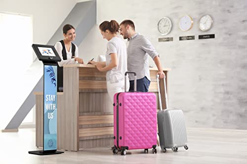 Premium Kiosk Floor Stand - CTA Locking Floor Stand Kiosk w/Digital Password Combination Security Enclosure for iPad 10th Gen A16, iPad Air 11" M3 & M2, Pro 11" M4, Galaxy Tab A7 & More (PAD-PARAFDC) - color: Black, size: Medium Size Tablets, style: Digit