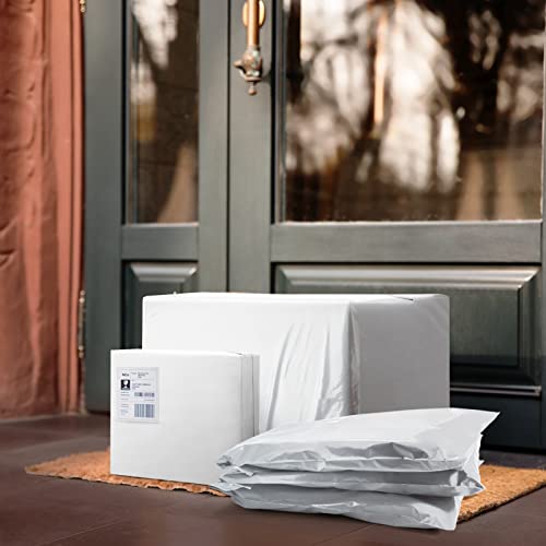 Metronic Poly Mailers 14.5x19 200Pcs Large Shipping Bags for Clothing White - color: White, size: 14.5x19 200PC