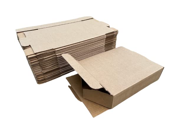 12x10x3 Inches Shipping Boxes Pack of 25, Small Corrugated Cardboard Box for Mailing Packing Literature Mailer (12"L x 10"W x 3"H)