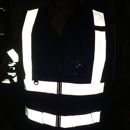 zojo High Visibility Reflective Safety Vest with Multi Pockets 10 Pack Bulk - color: Green, size: XX-Large