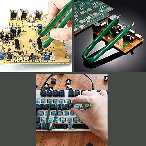 IC Puller Chip Extractor, Antistatic PLCC PCB Removal Tool, 3Pcs - color: 1set, size: Greed/Red/Yellow