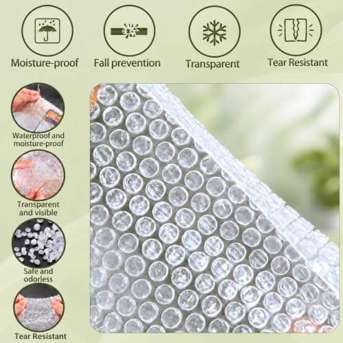 50PCS 12x14"Bubble Pouches,Shockproof Cushioning Protection - size: 50PCS-12x14Inches