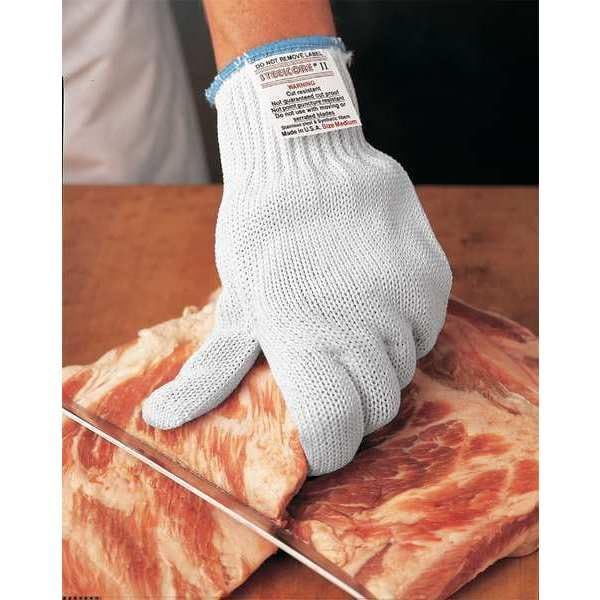 MCR Safety 9350M Cut Resistant Work Gloves, White, Medium, 1-Pair
