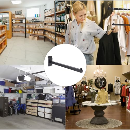 Slatwall Straight Square Faceout Hook - Slat Wall Accessory Slatwall Hangers Slatwall Accessories for Retail Garages 10pcs