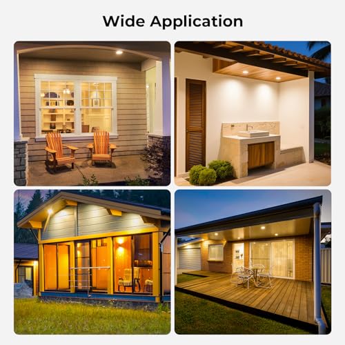 GvvooHome Soft White PAR38 LED Flood Light Bulbs Outdoor, 100W Equivalent - color: Soft White, size: 2 Pack