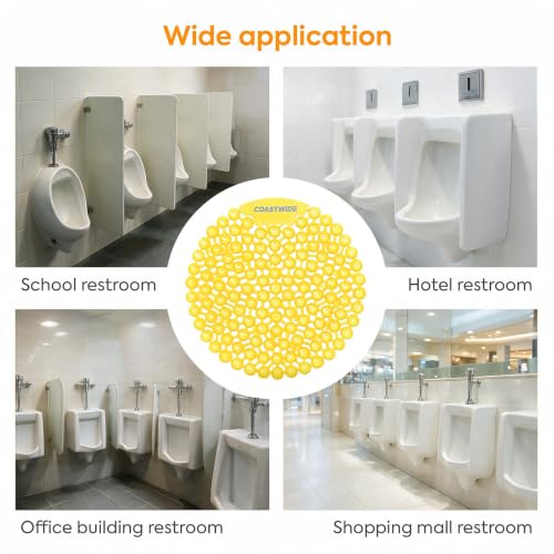 Staples Coastwide Professional Urinal Screen, Citrus Scent, 10/Box - style: Citrus