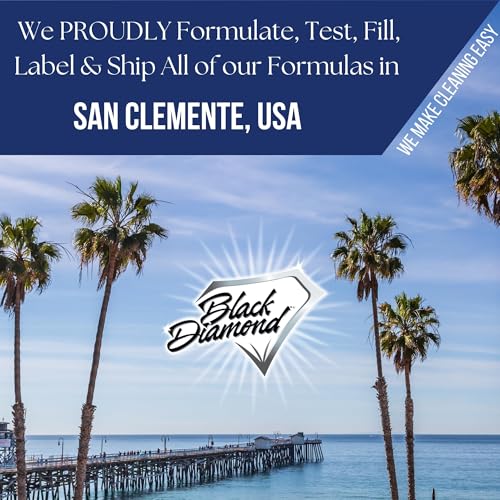 Black Diamond Stoneworks Granite Plus 2-in-1 Cleaner & Sealer, pH Neutral, Streak-Free Stone Cleaner for Granite, Marble, Quartz, Travertine & Limestone Countertops, Ready to Use, 32 Fl Oz (Pack of 2) - size: 32 Fl Oz (Pack of 2)