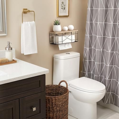 Paper Towel Dispenser Wall Mount, 2 in 1 Lid Design