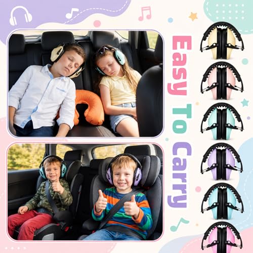 Amylove 12 Pcs Kids Noise Cancelling Headphones Ear Muffs Sweet Style - size: Universal Fit (kids & Adults), style: Sweet Style