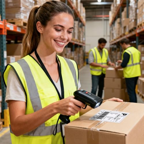Phomemo Thermal Labels 4x6 for Shipping Packages, Direct Printer Label Paper 4x6 Shipping Labels Compatible with Rollo Zebra Btother MUNBYN Phomemo Nelko Omezizy, 500 pcs Shipping Seals Sticker - color: Pure White, size: 4x6*500