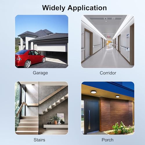 WiFi Motion Sensor, Smart Motion Detector for Home Security, Wireless Motion Sensor App Remote Monitor, Voice Command Compatible with Alexa. 2 Pack