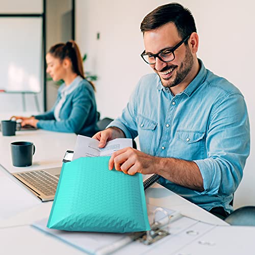 UCGOU Large Bubble Mailers 12x16" 25 Pack Usable Size 12x15" Teal Padded - color: Teal, size: 12x16" 25PC