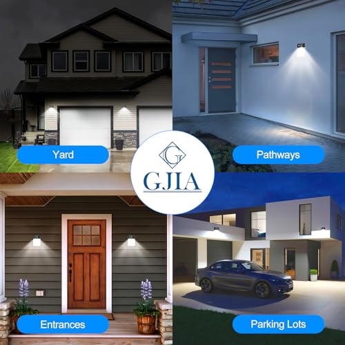 30W Mini LED Wall Pack Light with Dusk to Dawn Photocell, 5000K Wall Pack Light Outdoor Led, AC120V 3600LM Waterproof Outdoor Commercial Lighting Fixture for Garage, Warehouse, Garden, (4 Pack) - size: 4 Pack
