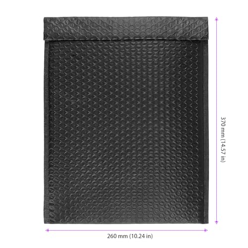 30PCS 10x13 Inch Bubble Mailers, Black Bubble Envelopes with Self Seal Adhesive Strip, E Commerce Shipping Bags for Makeup, Photo, Card - color: Black, size: 10x13 Inch