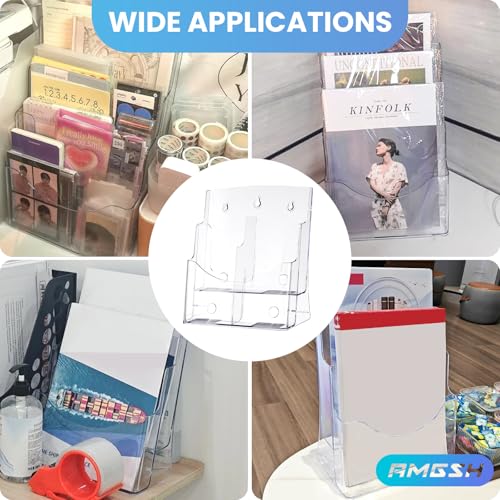 2 Pack Brochure Holder 8.5" x 11" - for 4" x 9" Brochure