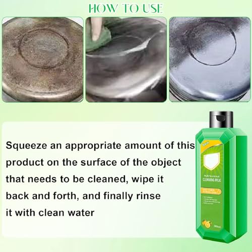 Cleaning Milk House Cleaner,Powerful Multipurpose Concentrate Cleaner 300ML