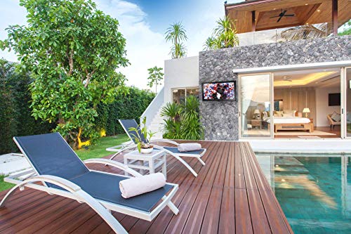 The TV Shield 19-32 Inch Outdoor TV Box with Anti-Glare and Cooling Fan - color: Anti-Glare + Cooling Fan, size: 19-32"