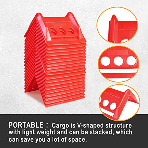 ENJ 20 Pack Flatbed Edge Protector,Flatbed Accessories Plastic Protector