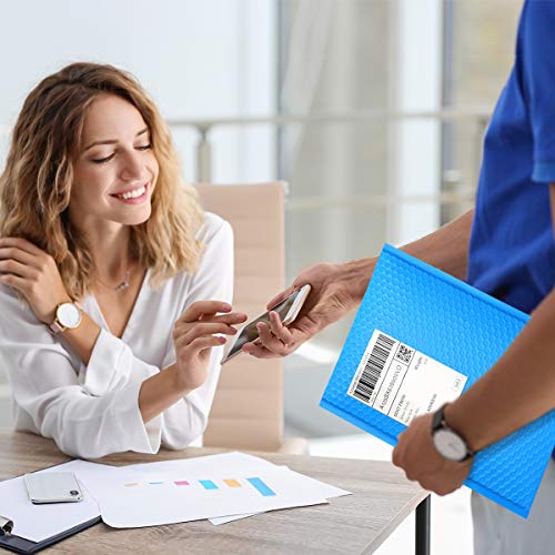 UCGOU Bubble Mailers 9.5x14.5" 25 Pack Usable Size 9.5x13.5" Blue Padded - color: Blue, size: 9.5x14.5" 25PC