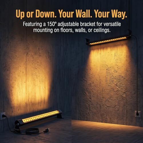 36W LED wall washer light | 4FT IP67 2700K warm white Outdoor light 1pack - color: 2700K Warm White-1pack