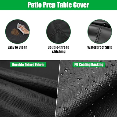Custom Outdoor Table Cover for Outdoor Patio Furniture - size: Customized Size