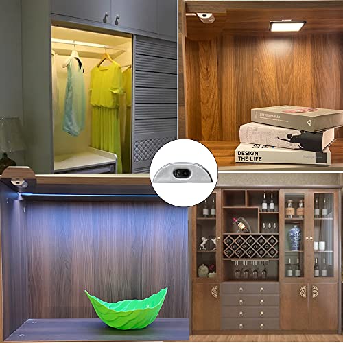 VST Single Door IR Sensor Switch for LED Lights, Silver(DC 12/24V 3A) - color: Silver