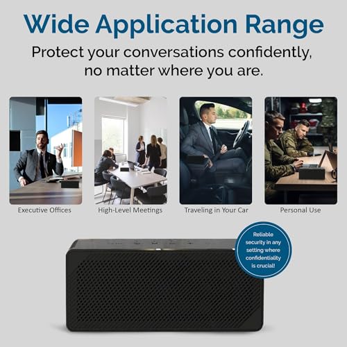 Ultrasonic Privacy Protector – Portable Acoustic Voice Masking Device