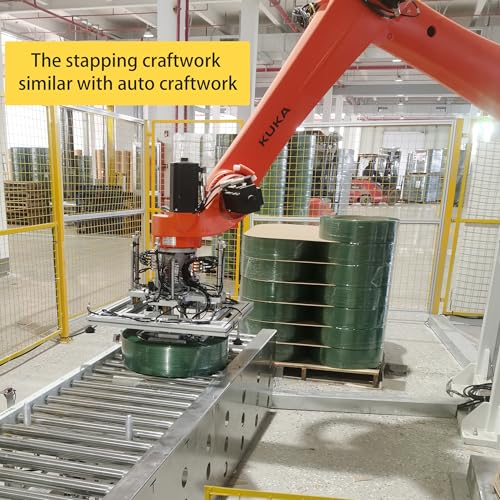 1" x.04" x2000ft Polyester (PET) Strapping Roll of 16"x6" Core Size 3000lbs Break Strength Green - size: 1" x2000'