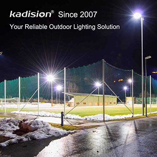kadision 200W LED Flood Light, Dusk-to-Dawn Photocell, Slip Fitter Mount - size: 200W