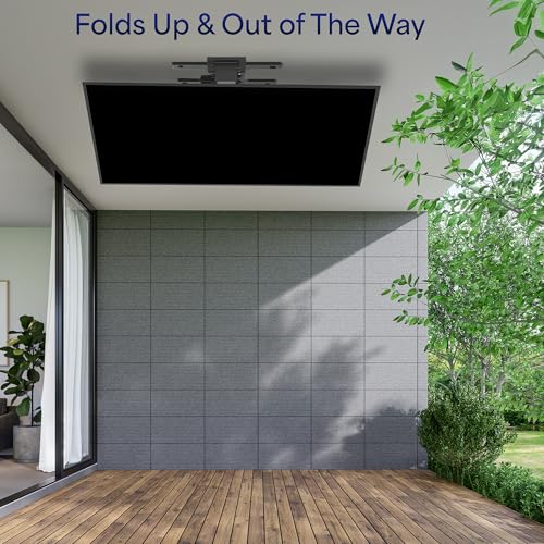 VIVO Black Electric Ceiling TV Mount for 37-86 in Screens, MOUNT-E-FD85C - color: Black, size: 37” to 86” Screens