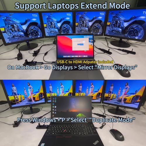 Wireless HDMI PRO- Transmitter and Two Receiver, Portable Multi-TVs Extender Kit, Plug and Play, Heat-Control, 5.8G/2.4G @60Hz 165FT/50M, Wirelessly Stream Video from Laptop to Multiple HDTVs/Monitors - size: 1TX+2RX