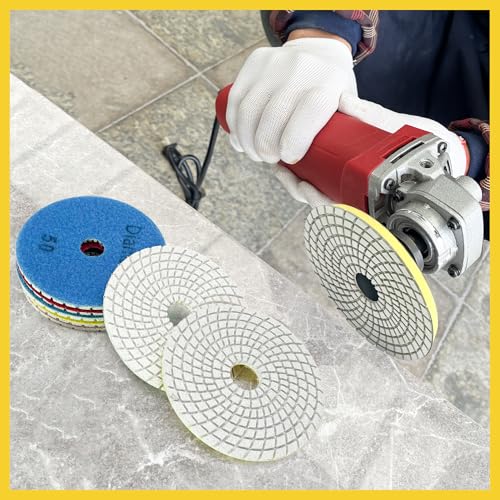 3 Inch Diamond Polishing Pads Tile Stone Diamond Sanding Pads Kit - size: 3-INCH