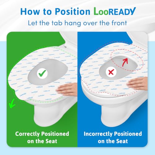 Toilet Seat Covers Disposable Flushable - Regular Size (16x19”) - Travel Size Individually Wrapped, Soft & Strong, Pocket Size for Public Restrooms at the Office, for Commuters or Holiday (30 Pack)