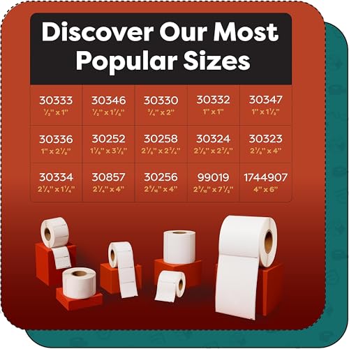 4x6 Shipping Labels, Direct Thermal Labels, DYMO 4XL 1744907