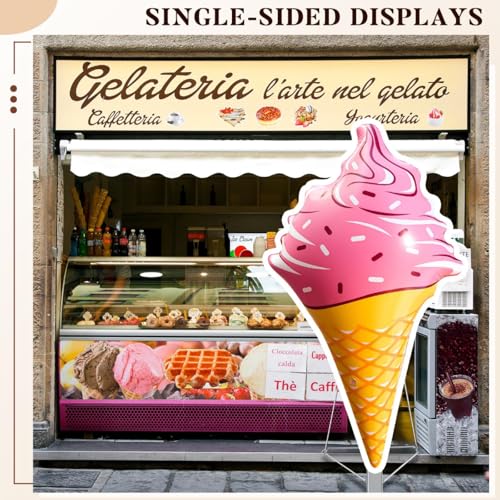 Hicarer 48'' Foam Poster Board Display Stand for Restaurant Business