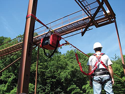 3M Protecta Temporary Horizontal Lifeline System with Anchors, Web, 60 ft - style: System