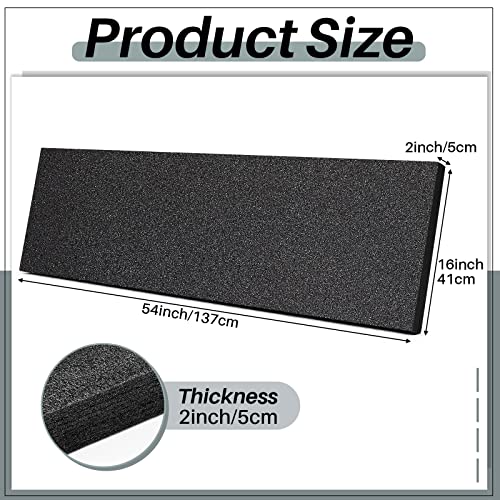 Ramede 54 X 16 X 2 Inch Polyethylene Foam Sheet for Gun Case - size: 54 x 16 x 2 Inch