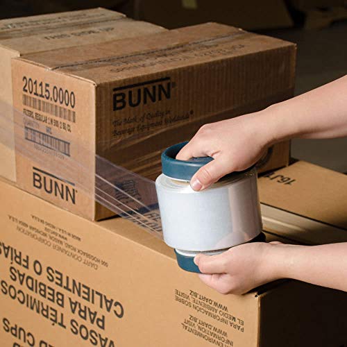 WOD Industrial Strength Stretch Film Dispenser with Adjustable Handle - Fits 12", 15", and 18" Widths, Compatible with 1.5", 2", and 3" Cores, Heavy Duty Aluminum Base for Pallet Wrapping (6 Pack) - size: For 1.5, 2 & 3 in. Core (Pack of 6)