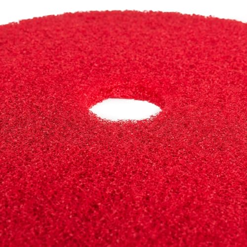 SUNMAX 22" Burnishing Pad (Pack of 5) (Red) - color: Red