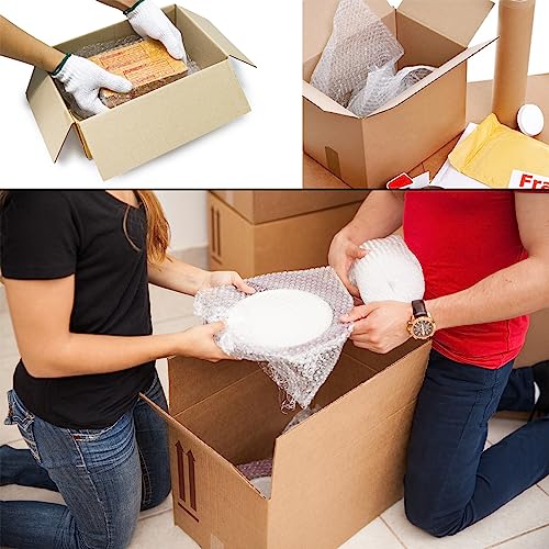 50Pcs Bubble Out Bags Pouches 10"x 12" Bubble Pouches Cushioning Packaging Bags, Double Walled Cushioning Bags Thickening Shockproof Foam Bags for Moving, Shipping, and Storage - size: 10"x 12"-50PACK