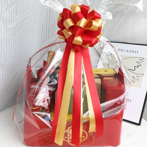 PVC Shrink Wrap Bags 12x18 Inches 100Pcs Heat Shrink Wrap Bags is Used to Store Wrap Embellished, Gift Baskets, Shoes, Jars, Industrial Grade Shrink Wrap Bags Transparent - size: 12x18 Inch